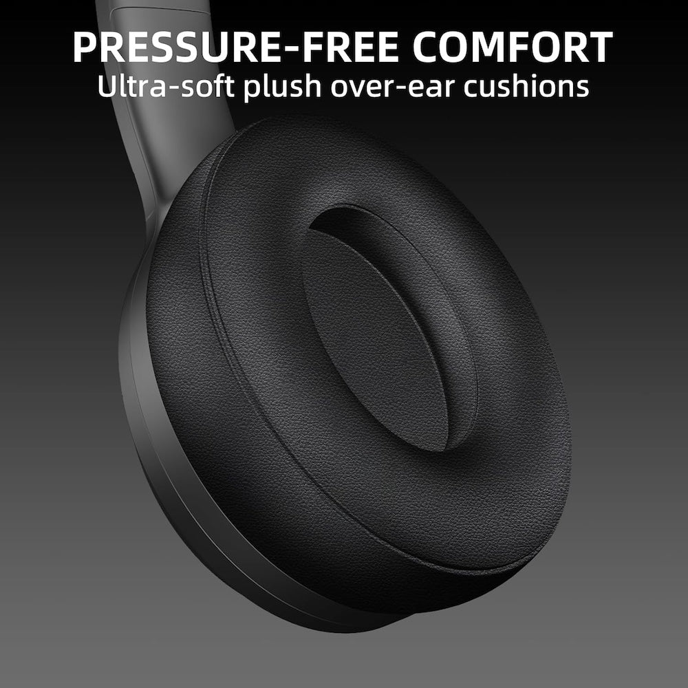 Audífonos Bluetooth V5.4 Moreka BL026 200mAh 40mm Cancelación de Ruido 12 hrs musica