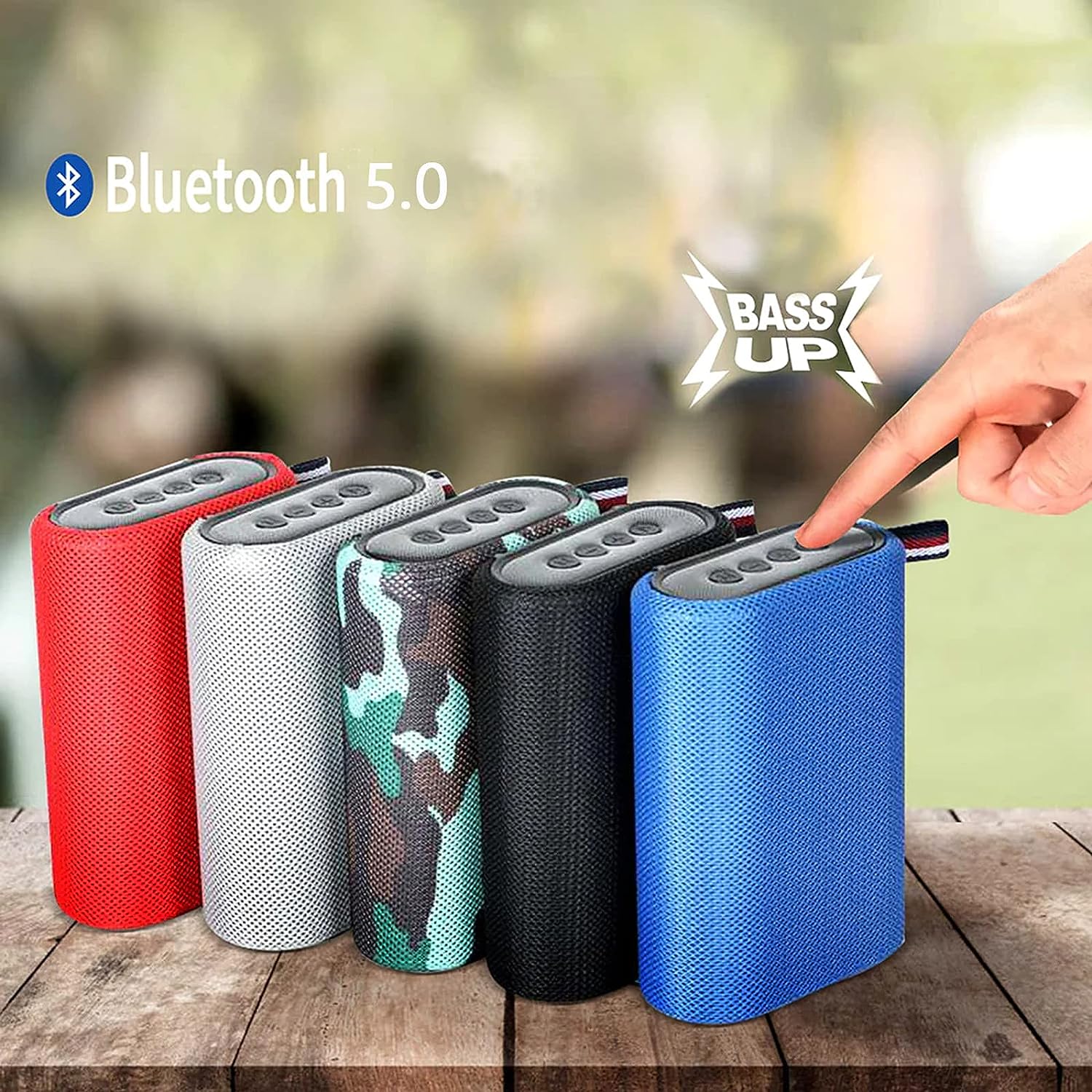 Bocina Moreka T35, Bluetooth, TF Card, Radio FM, USB.