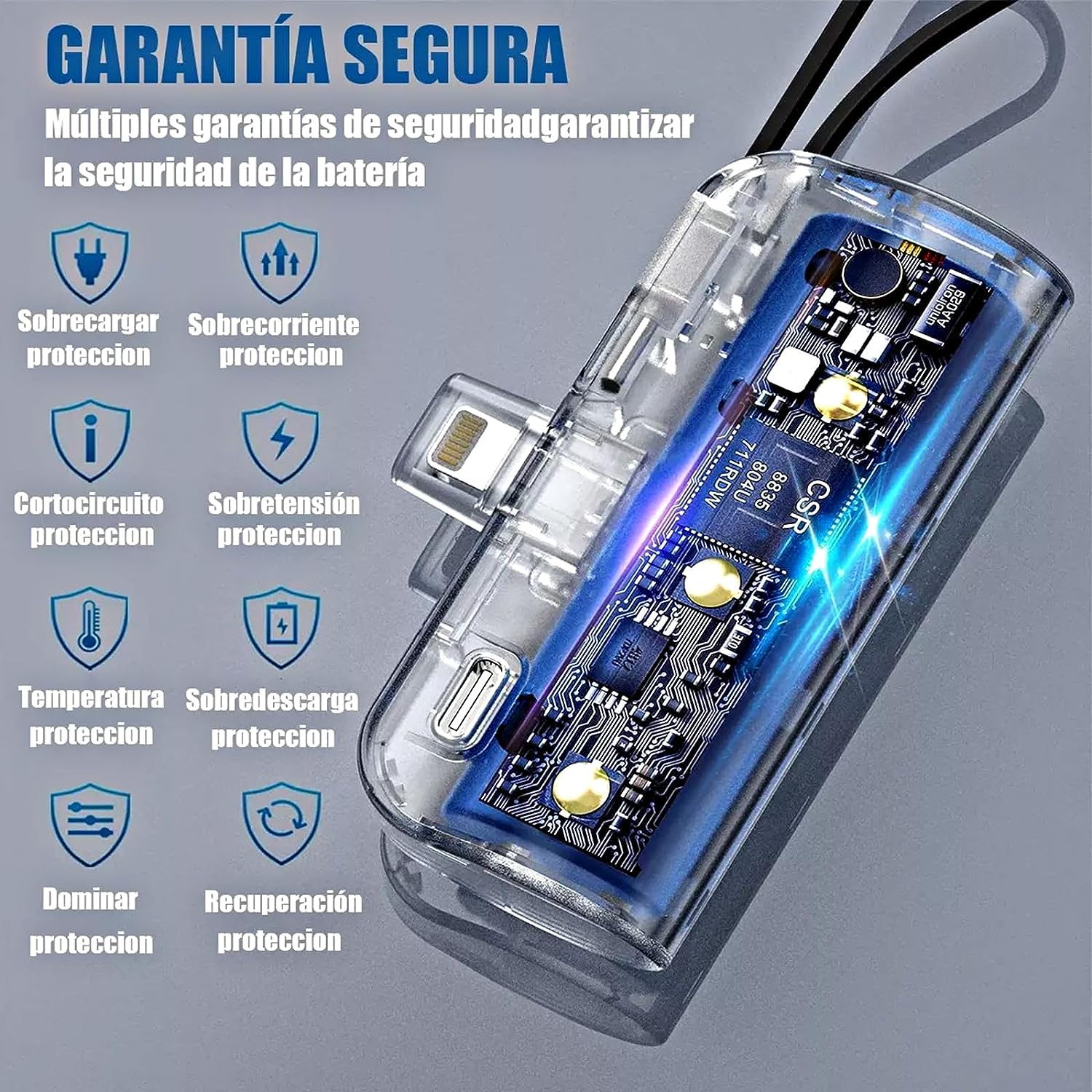 Powerbank Moreka K058 5000 mAh Tipo IP C