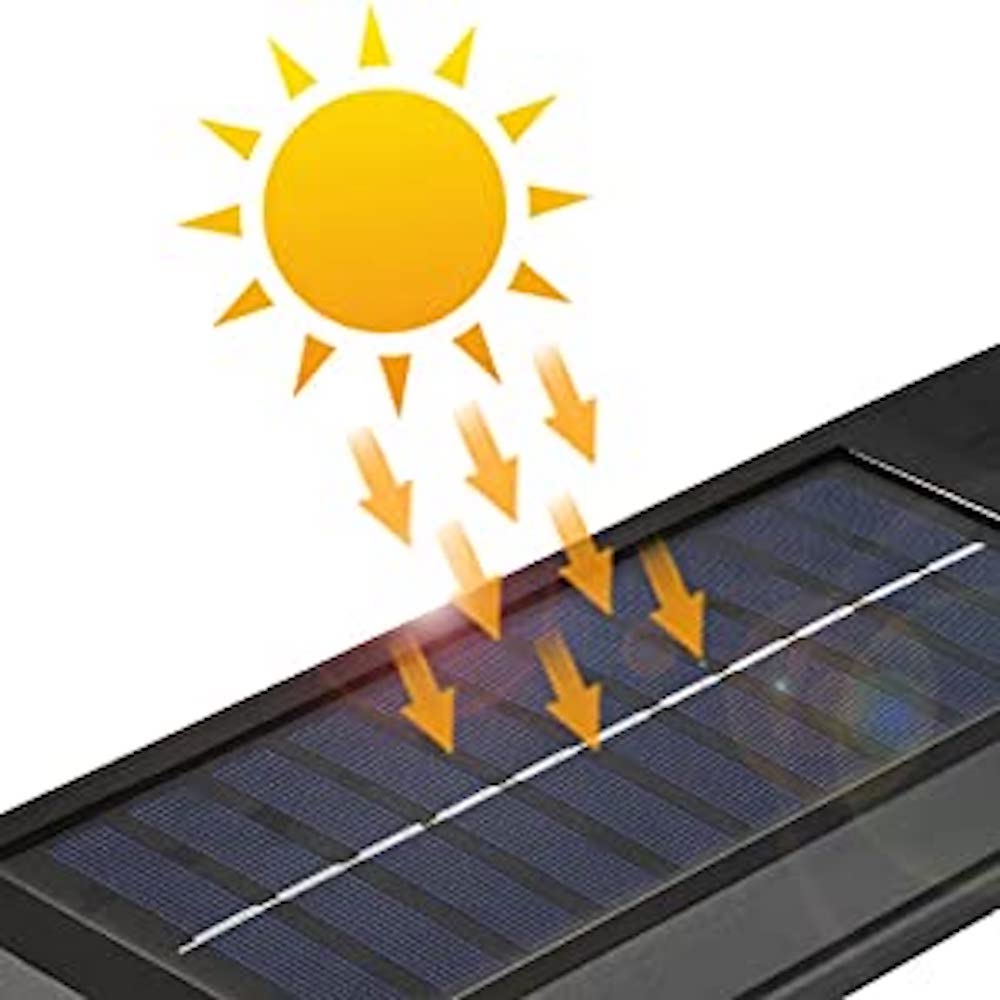 Luminaria Suburbana Alumbrado Publico Solar 200W con Sensor Movimiento GD-99200