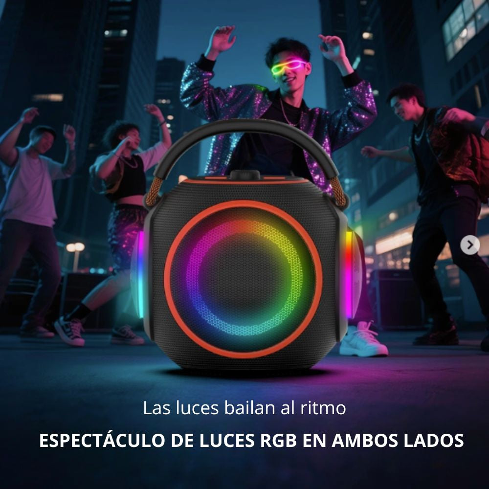 Bocina Moreka A56 120W 80W+40W 12000mAh 13 hrs de bateria Bluetooth IPX6