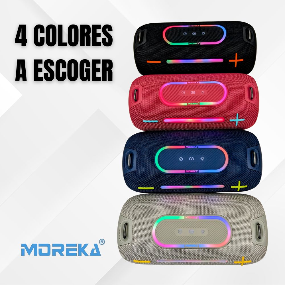 Bocina Moreka A59 50W 8000mAh 5-6 hrs de bateria Bluetooth