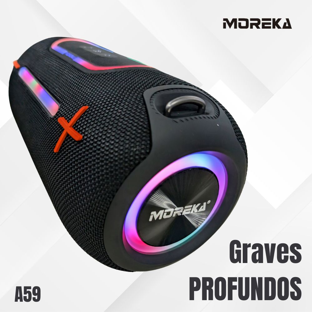 Bocina Moreka A59 50W 8000mAh 5-6 hrs de bateria Bluetooth