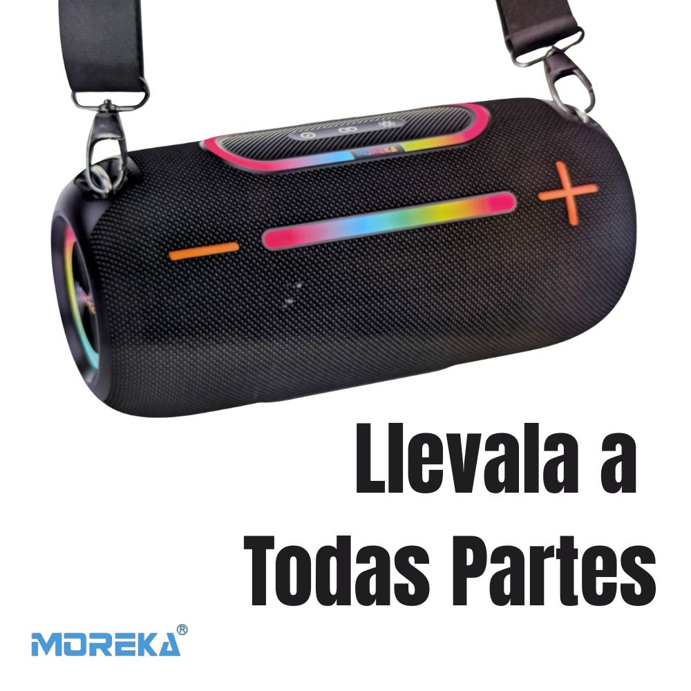 Bocina Moreka A59 50W 8000mAh 5-6 hrs de bateria Bluetooth