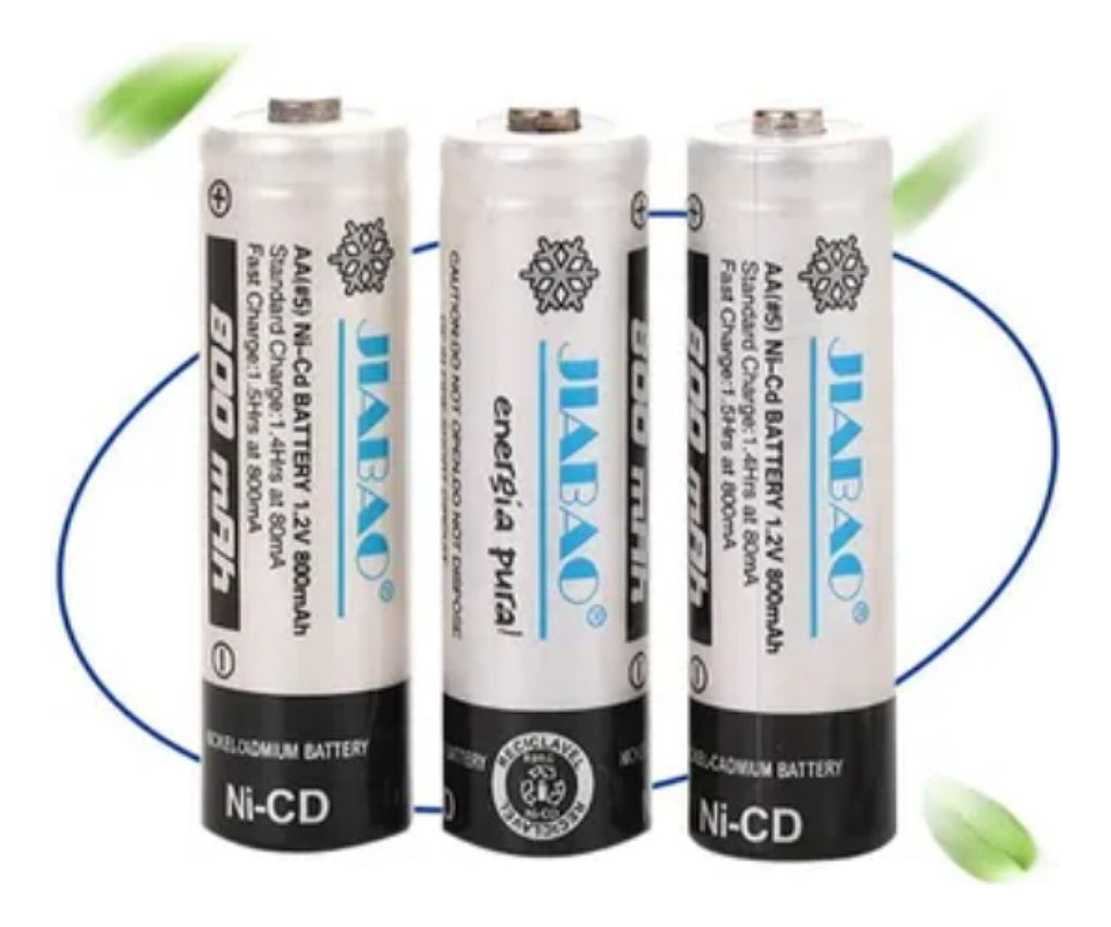 Paquete de 12 Pilas Baterías Recargables AA 05-12