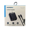 Cargador 40W Moreka AC111 2 puertos PD20W y QC 3.0 20W Cable C-IP 1M