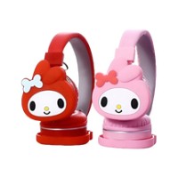Audífonos Diadema Bluetooth My Melody Sanrio Inalámbrico Plegable