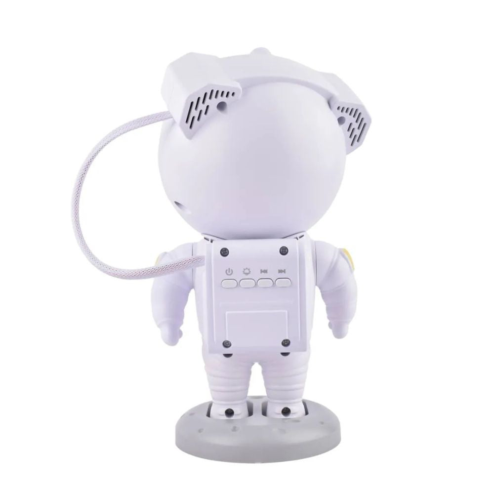 Proyector De Estrella Galaxia Astronauta Bocina Lampara De Noche JN117