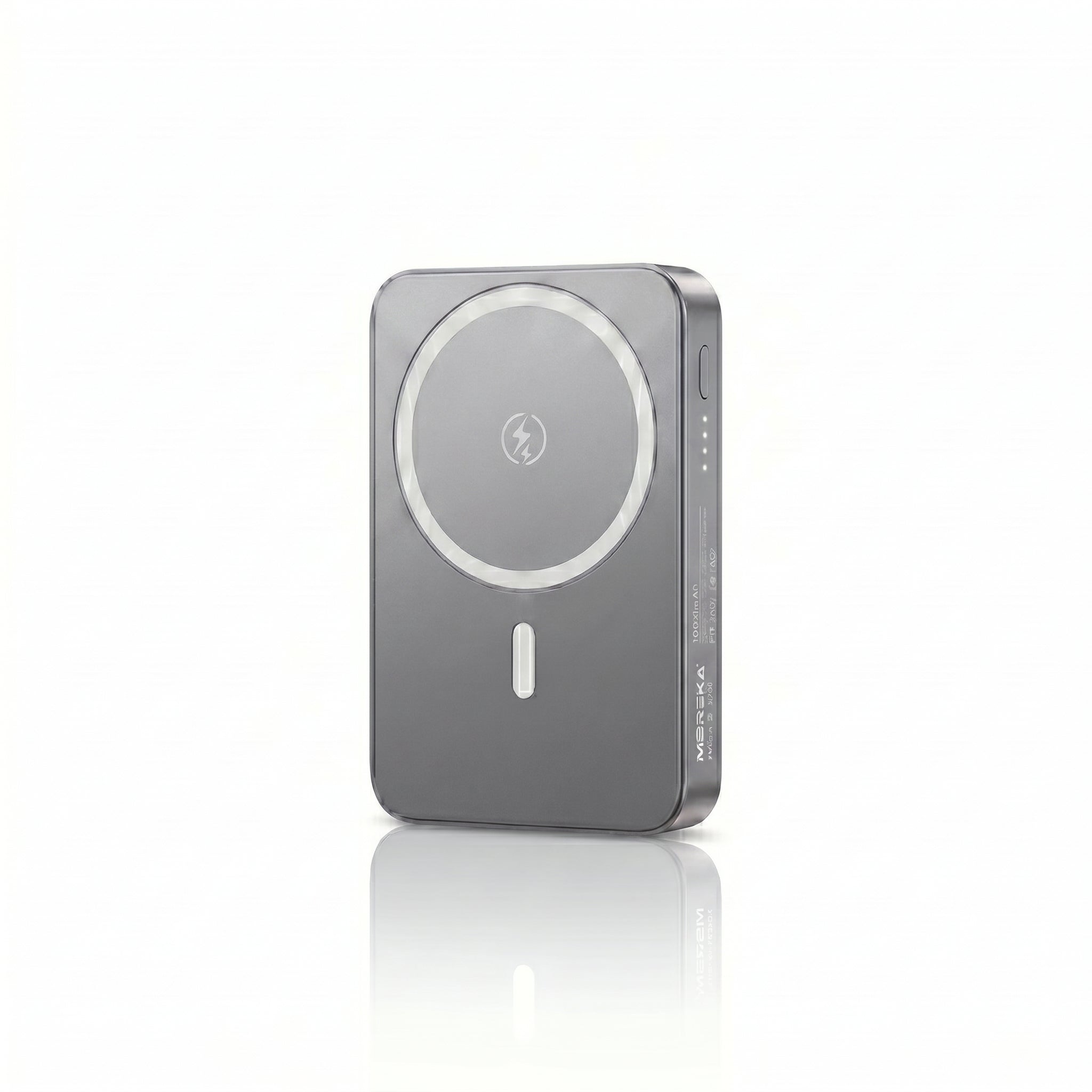 Power Bank Magnético Moreka K109 10000mAh con Carga Rápida Inalámbrica 15W y PD 20W