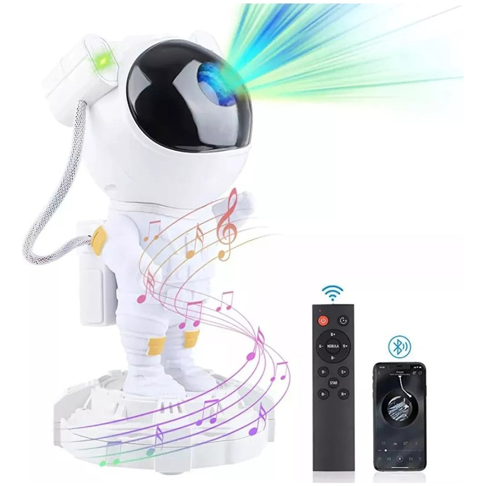 Proyector Bocina De Estrella Galaxia Astronauta Lampara De Noche Z19
