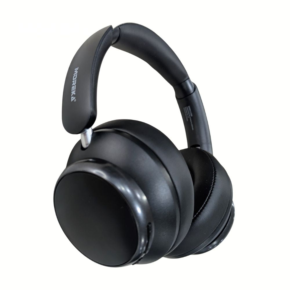 Audífonos Bluetooth V5.4 Moreka B08 400mAh 40mm Cancelación de Ruido 36 hrs musica