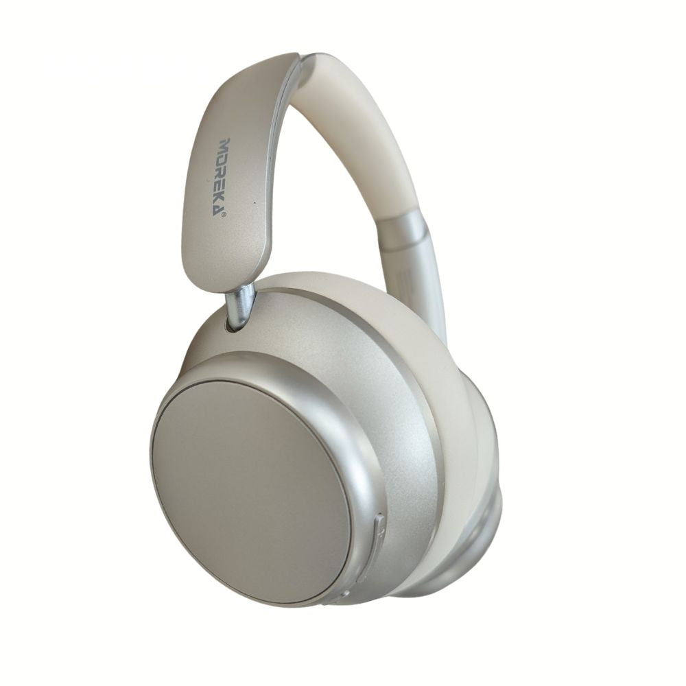 Audífonos Bluetooth V5.4 Moreka B08 400mAh 40mm Cancelación de Ruido 36 hrs musica