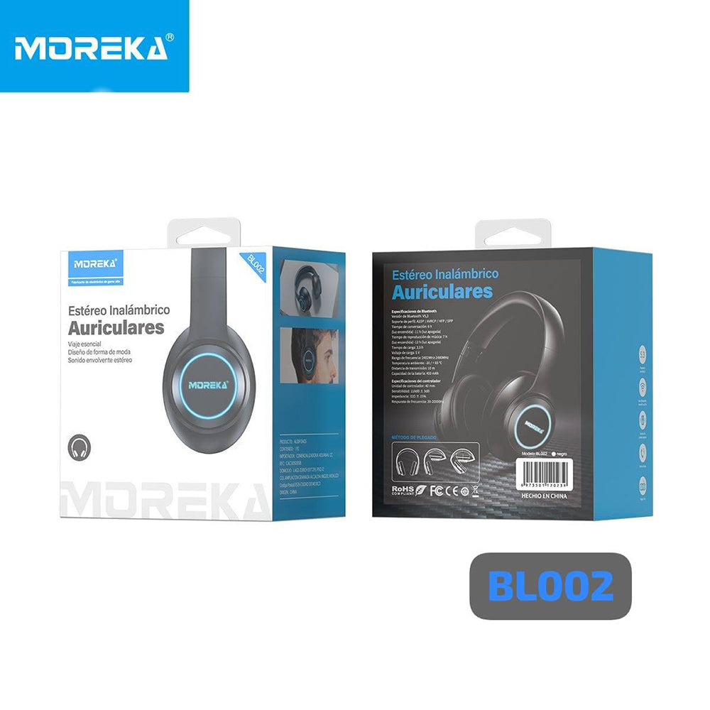 Audífonos Bluetooth MOREKA BL002