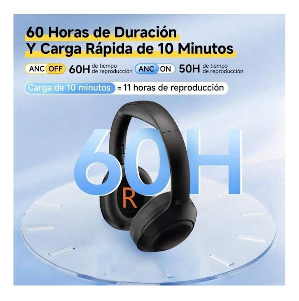 Audífonos Bluetooth Moreka BL018 200mAh 40mm Cancelación de Ruido 18 Hrs IP55
