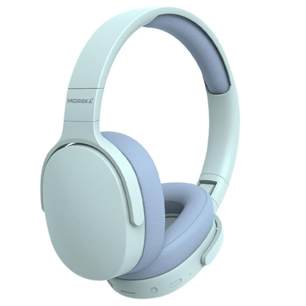 Audífonos Bluetooth 5.4 Moreka BL027 12 horas de musica AUX 3.5mm