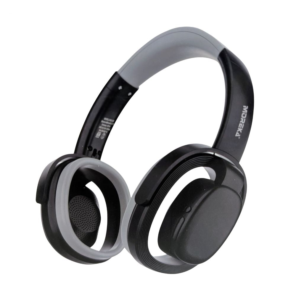 Audífonos Bluetooth 5.4+EDR Moreka BL030 400mAh 40mm 30 Hrs