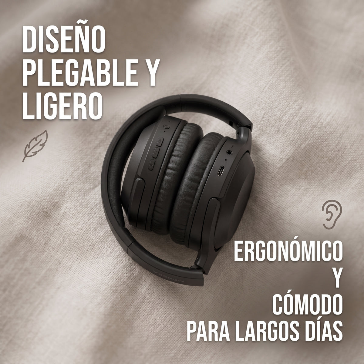 Auriculares Inalámbricos Moreka BL031 Bluetooth 5.4 y AUX