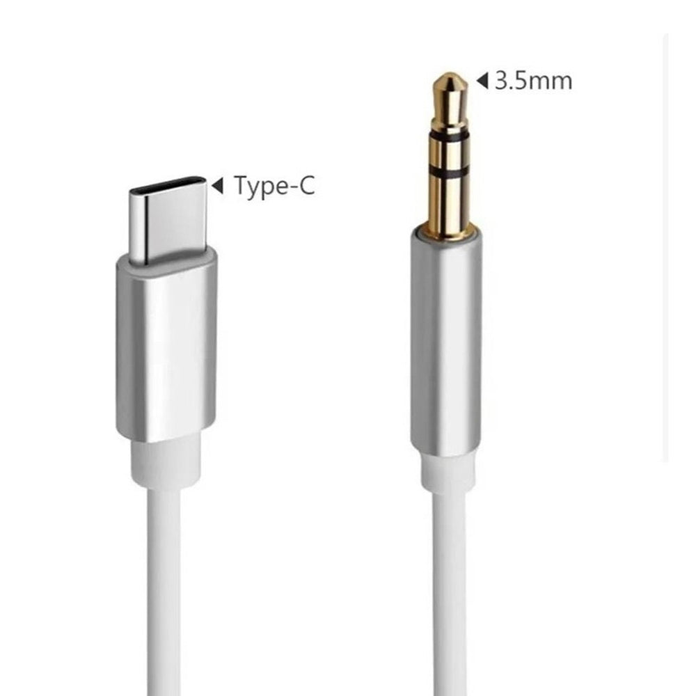 Convertidor tipo C a 3.5mm Auxiliar Audio AU-10 1M