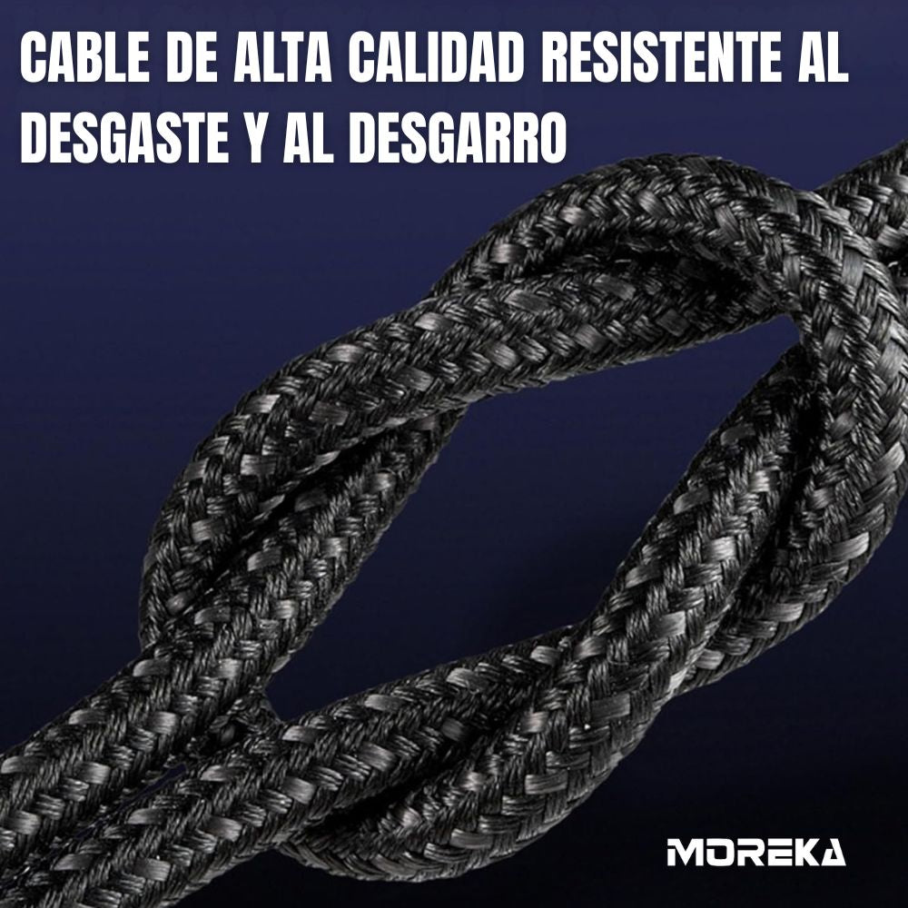 Cable Moreka Tipo C a USB CB-55 65W carga rápida 1.2M