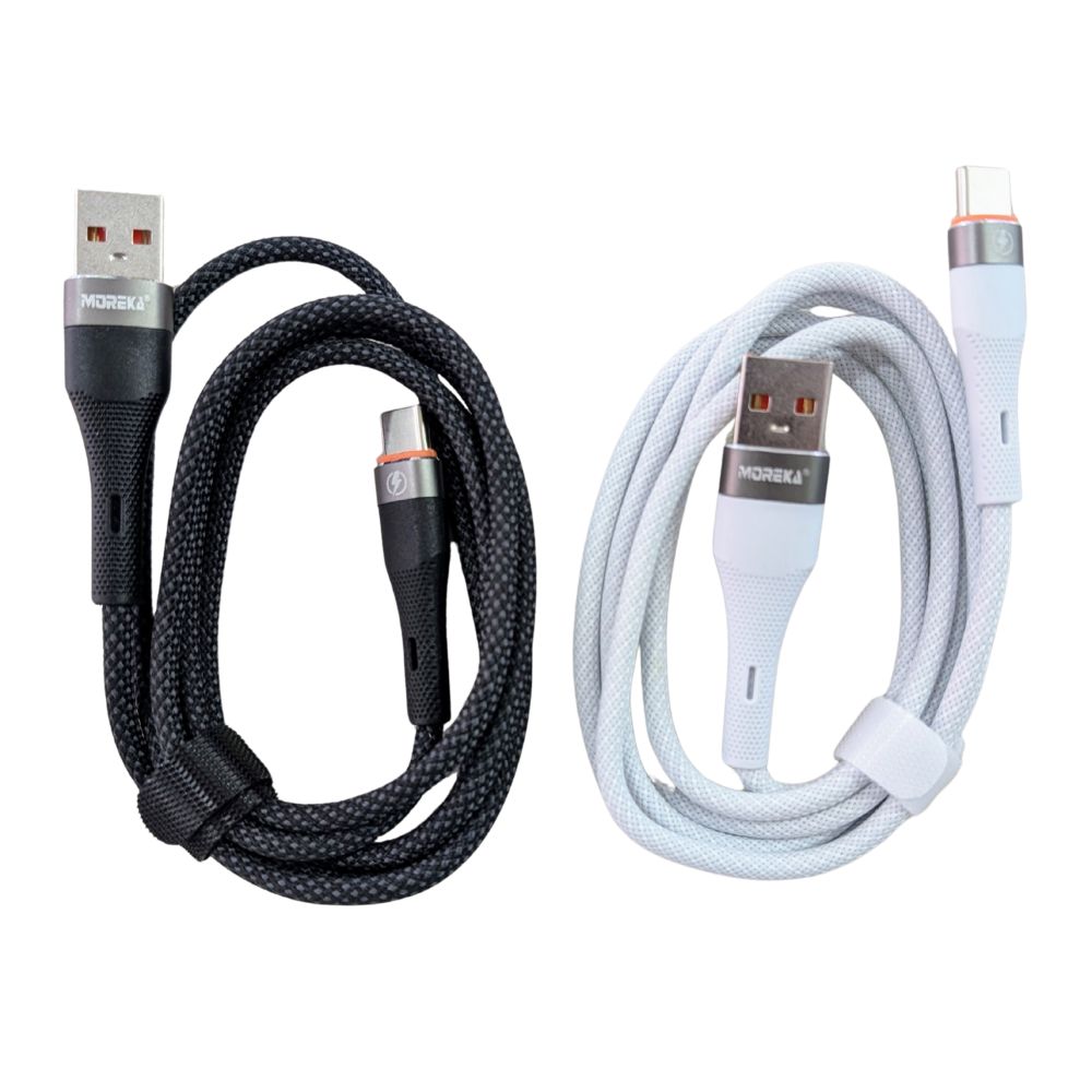 Cable Moreka Tipo C a USB CB-55 65W carga rápida 1.2M