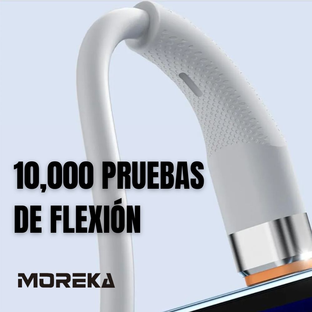 Cable Moreka Tipo C a USB CB-55 65W carga rápida 1.2M