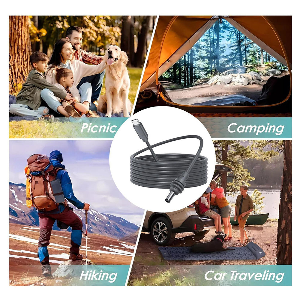 Cable USB C a DC IP68 IP68 para Antena Starlink mini Moreka CB052