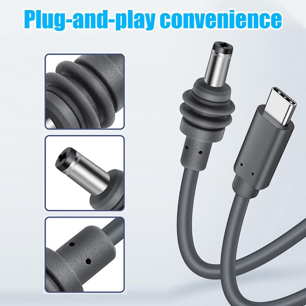 Cable USB C a DC IP68 IP68 para Antena Starlink mini Moreka CB052