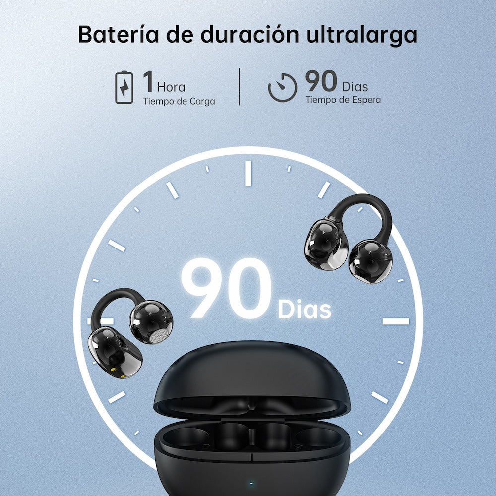 Audífonos CLIP 1 Cancelación Ruido  Audífonos 30mAh / Estuche 300mAh IPX4 G-TIDE