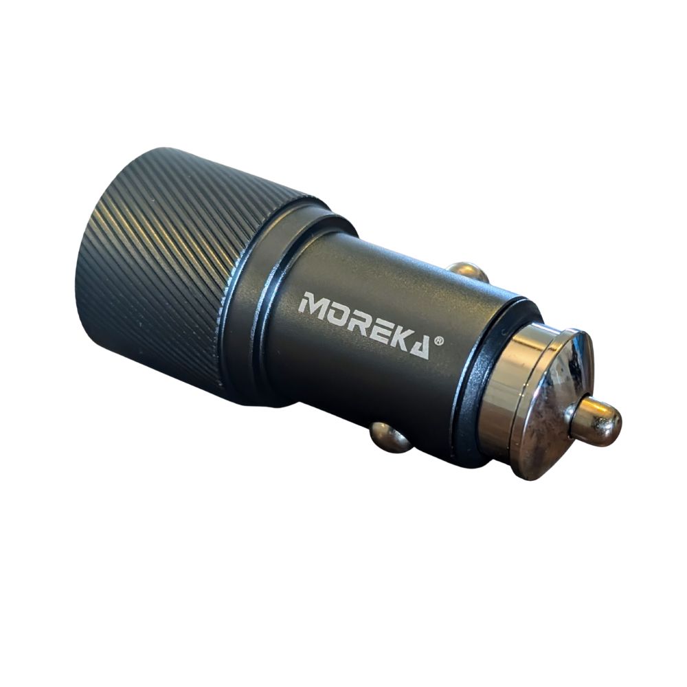 Turbo Cargador De Carro 60W PD30W PD30W Plug In puertos C-C Moreka CP0090