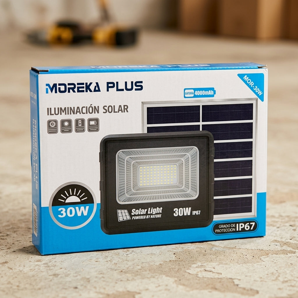 SISTEMA DE ILUMINACIÓN SOLAR 60W MOR-60H MOREKA