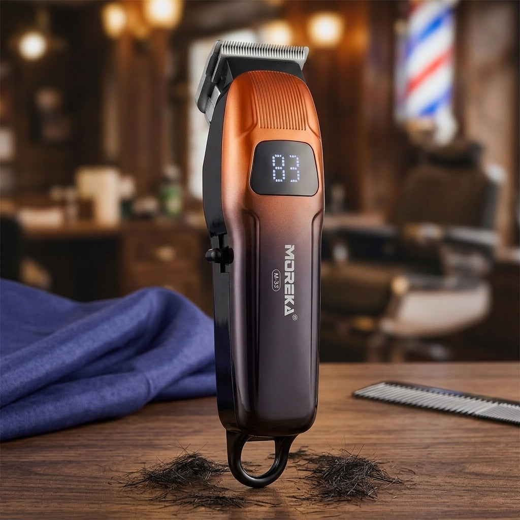 Cortadora Recargable para Cortar el Pelo Moreka W-32