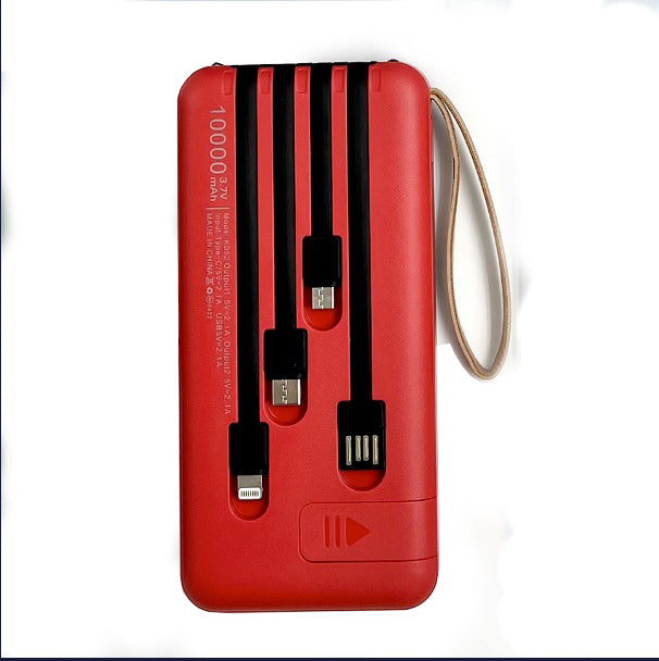 Powerbank Batería Portátil 10000mah K052 Salida C V8 IP K052