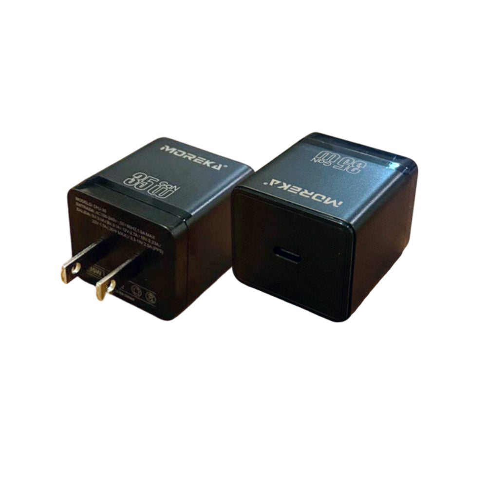 Turbo Cargador GaN 35W puerto C Moreka DHJ-35