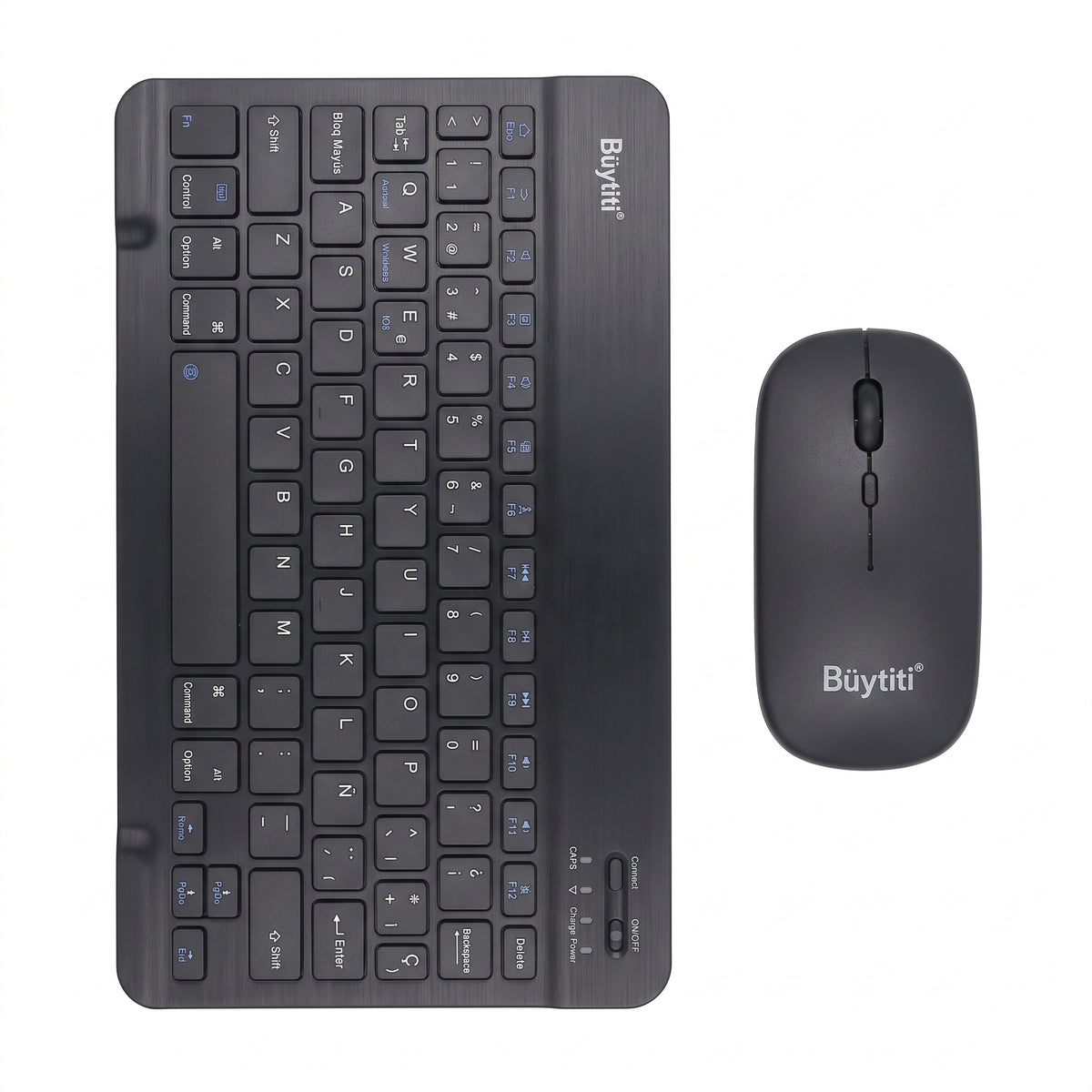 Kit de Teclado y Ratón Inalámbricos Büytiti DNSD-9311 Bluetooth Ultradelgado