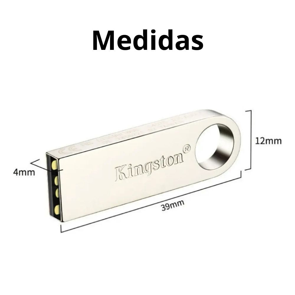 Memoria USB Kingston DataTraveler SE9 de 16GB plateado