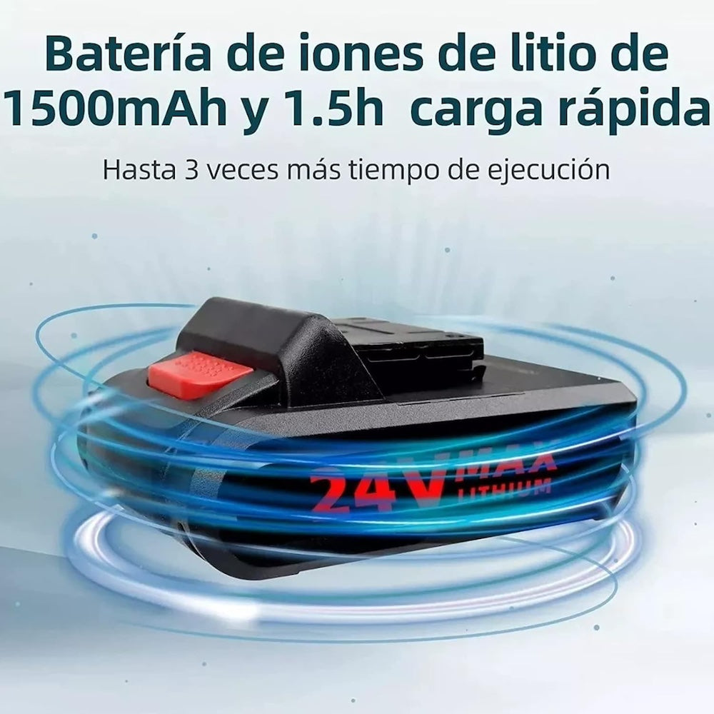 24V Taladro  Inalambrico Tres En Uno atornillado taladrado impacto Moreka Modelo DZ085