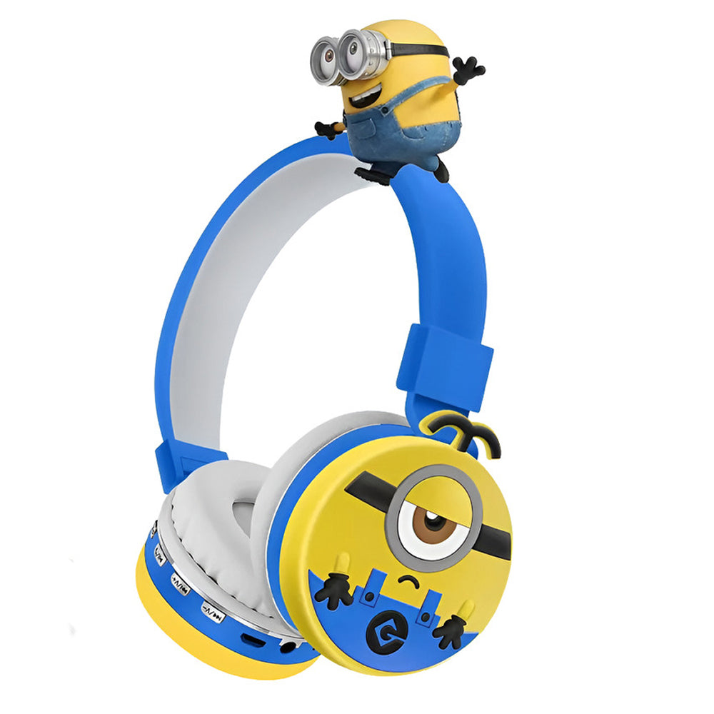 Audífonos Diadema Bluetooth Minions Inalámbrico Plegable – Moreka Shop