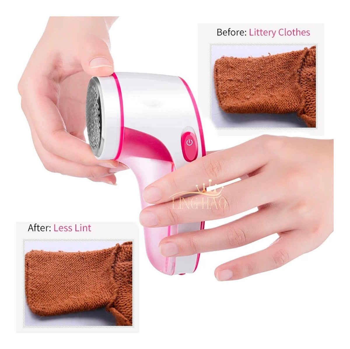 Removedor Quita Pelusa Para Ropa Eléctrico inalámbrico Moreka