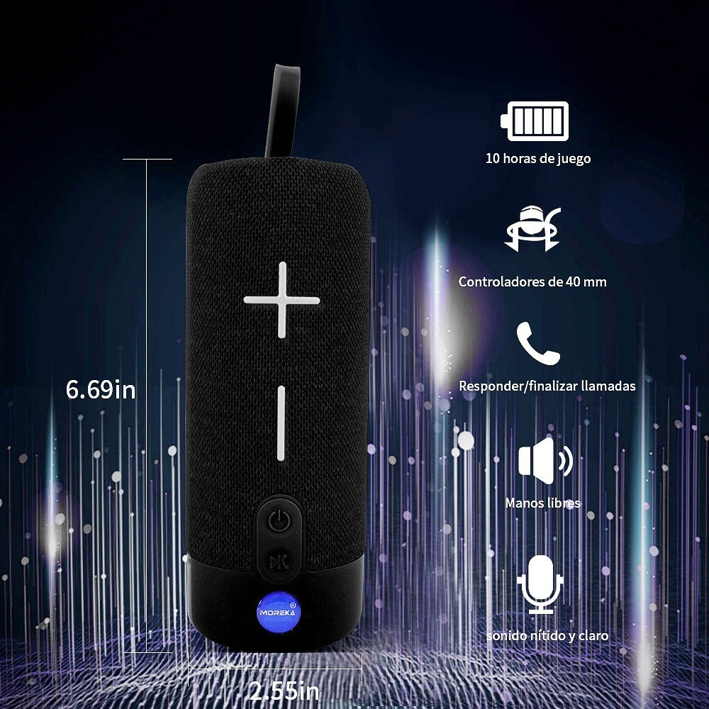Bocina Portátil Bluetooth Recargable altavoces Portátiles 619