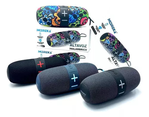 Bocina Bluetooth Moreka 300 TF Card Radio FM Resistente al agua