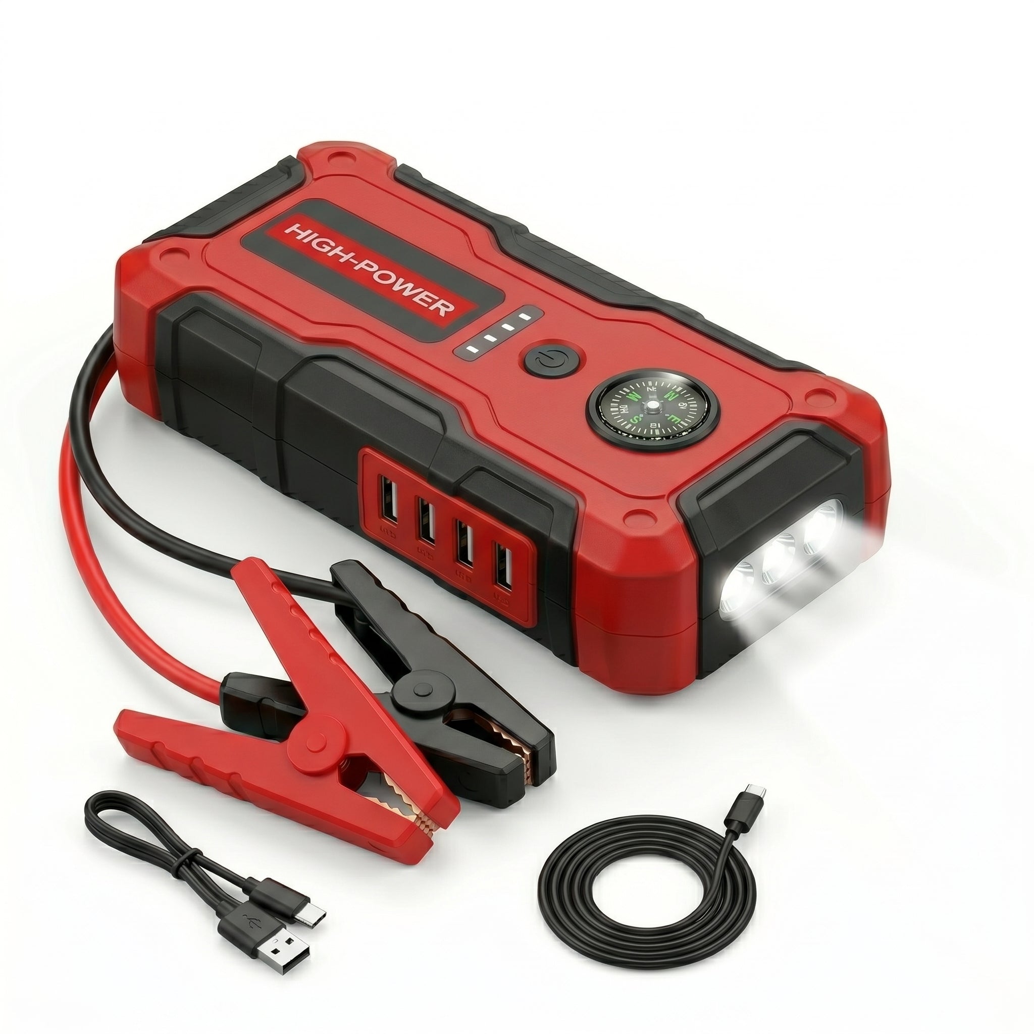Moreka EG-600 La Herramienta Definitiva para Arrancar tu Coche y Recargar tus Dispositivos