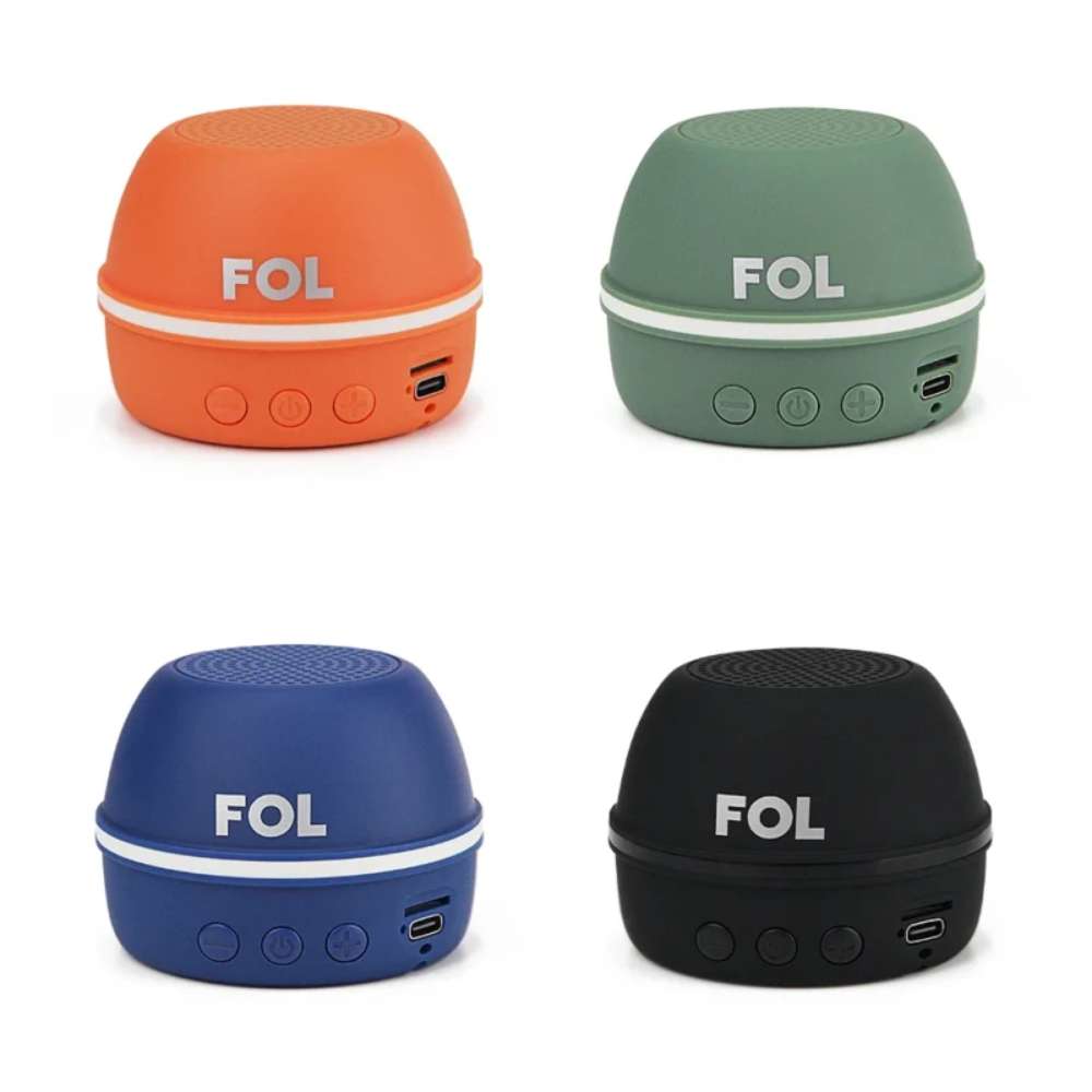 Mini Bocina Fol 5W 600mAh Bluetooth aro magnético, USB TWS S196