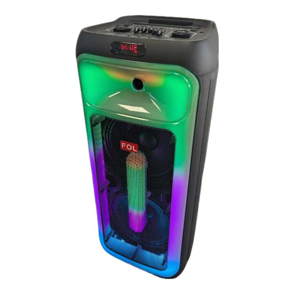 Sistema de Sonido Portátil dos wooferes de 10 pulgadas 60W FS-L1028