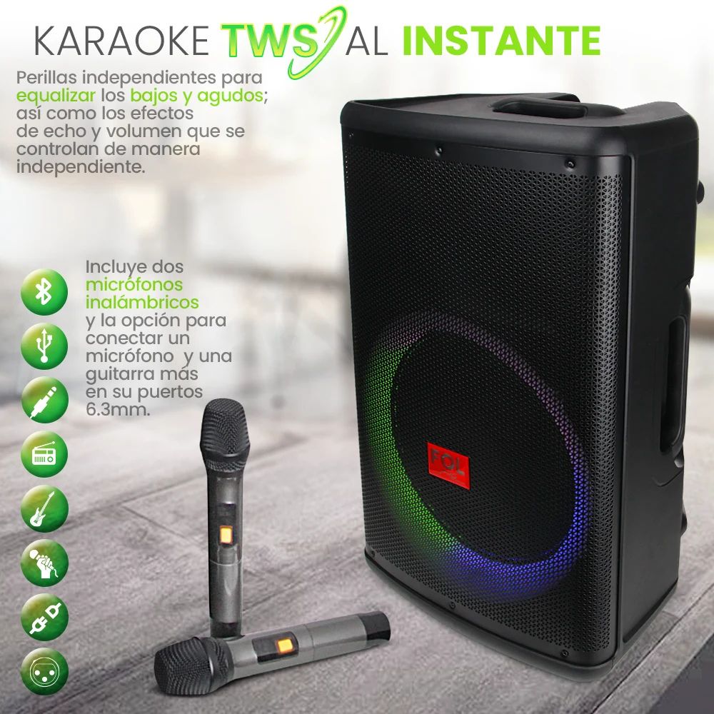 Bafle subwoofer 15