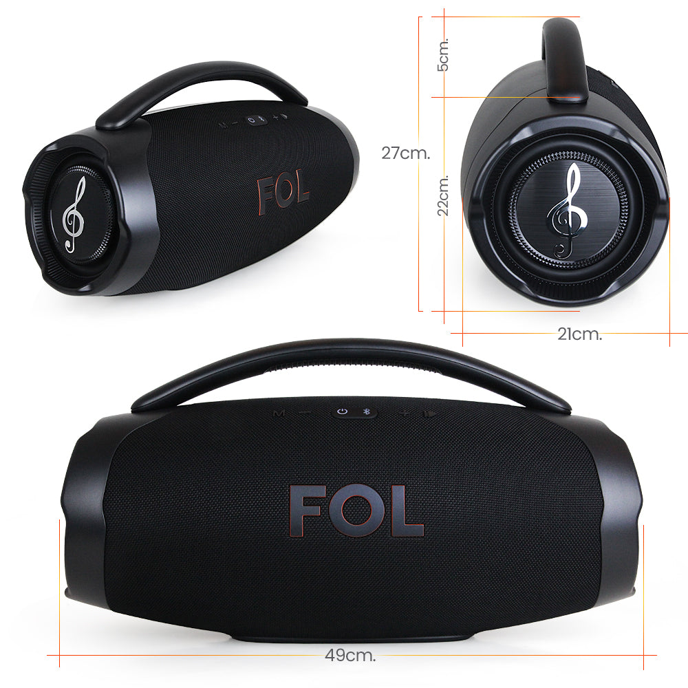 Bocina Bluetooth, contra agua 110W 6000mAh FOL FS-R207