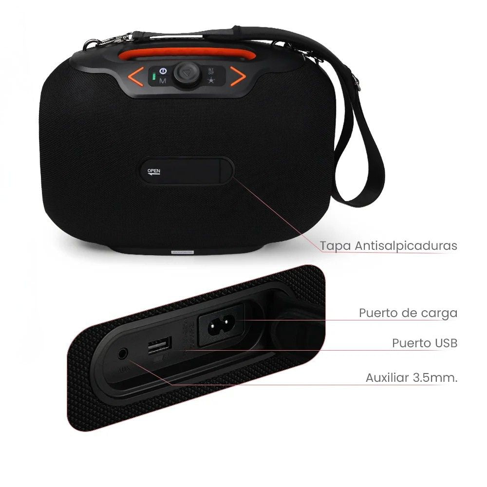 Bocina FOL FS-R306 90W 8000mAh 3hrs de bateria Bluetooth