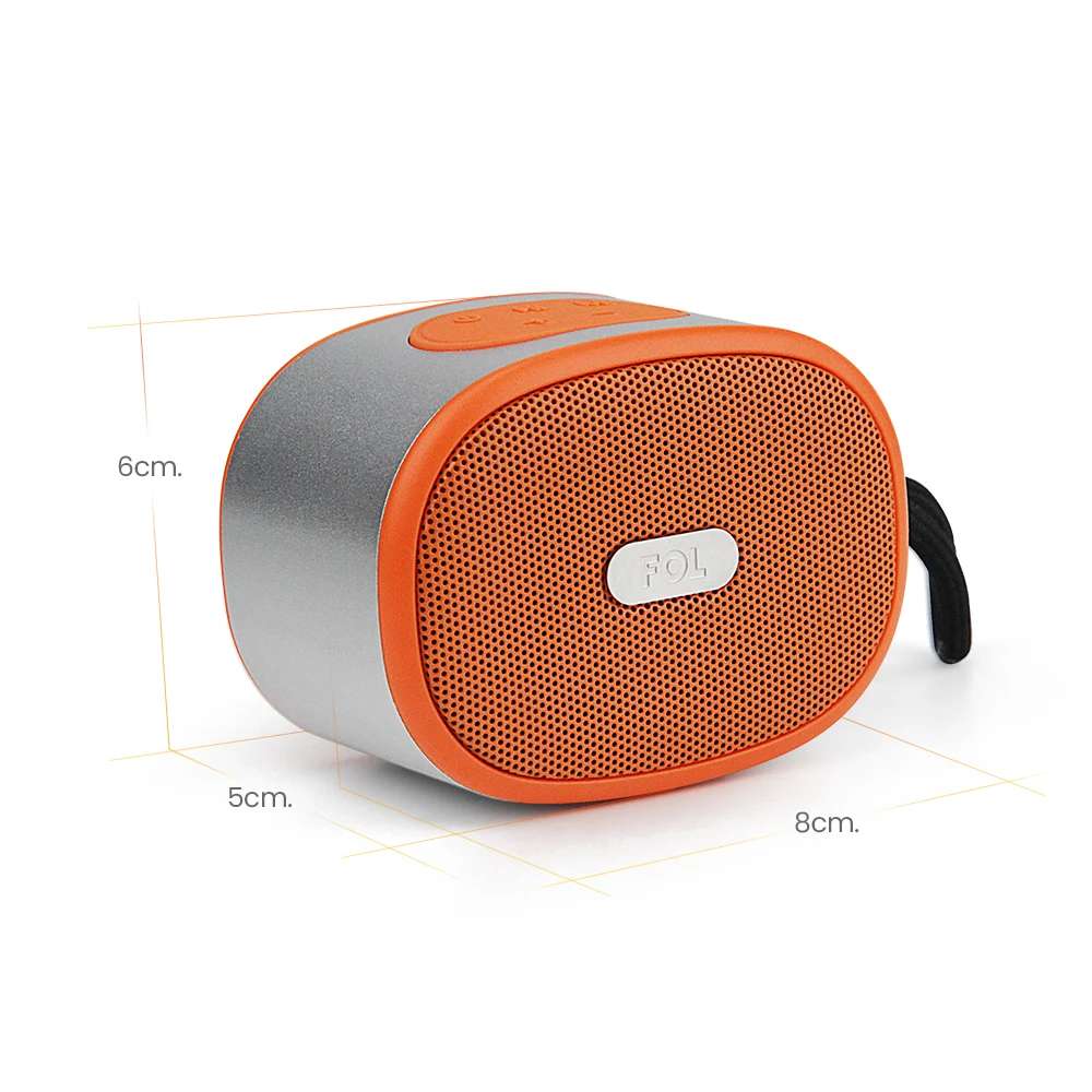 Mini Bocina Fol 5W 500mAh Bluetooth, TF Card, Radio FM, USB TWS FS-S120