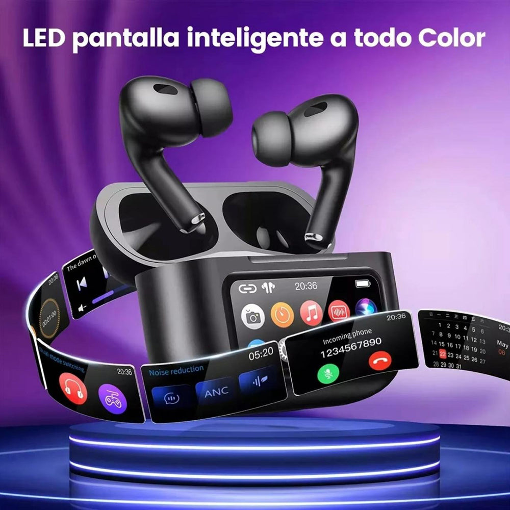 Audífonos FUTURE POD Cancelación Ruido Lcd Táctil 30mAh / 300mAh G-TIDE