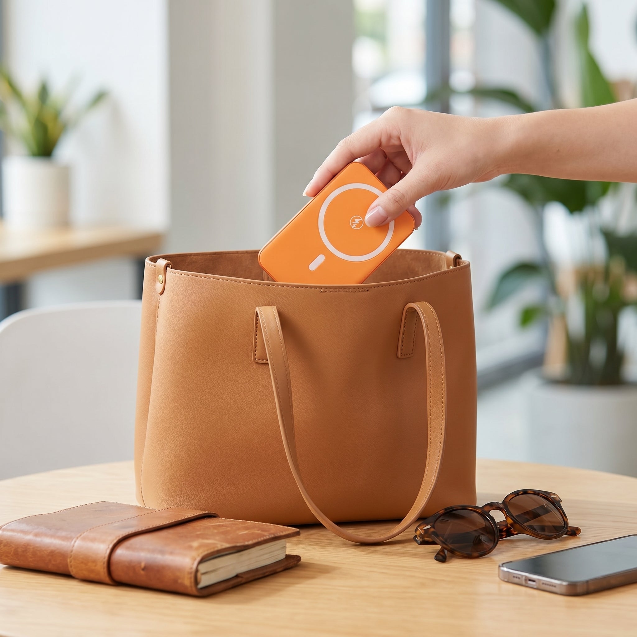 Power Bank Magnético Moreka K109 10000mAh con Carga Rápida Inalámbrica 15W y PD 20W