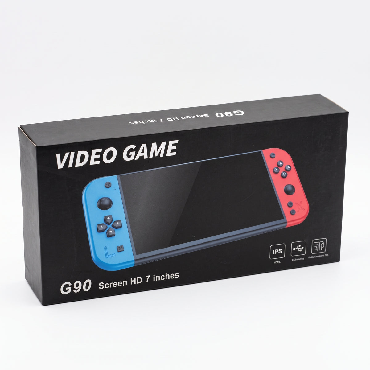 Consola de Videojuegos G90 Pantalla HD de 7 Pulgadas IPS Soporte Multi-Emulador